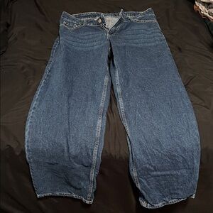 SHEIN Blue Flare & Wide Leg Jeans